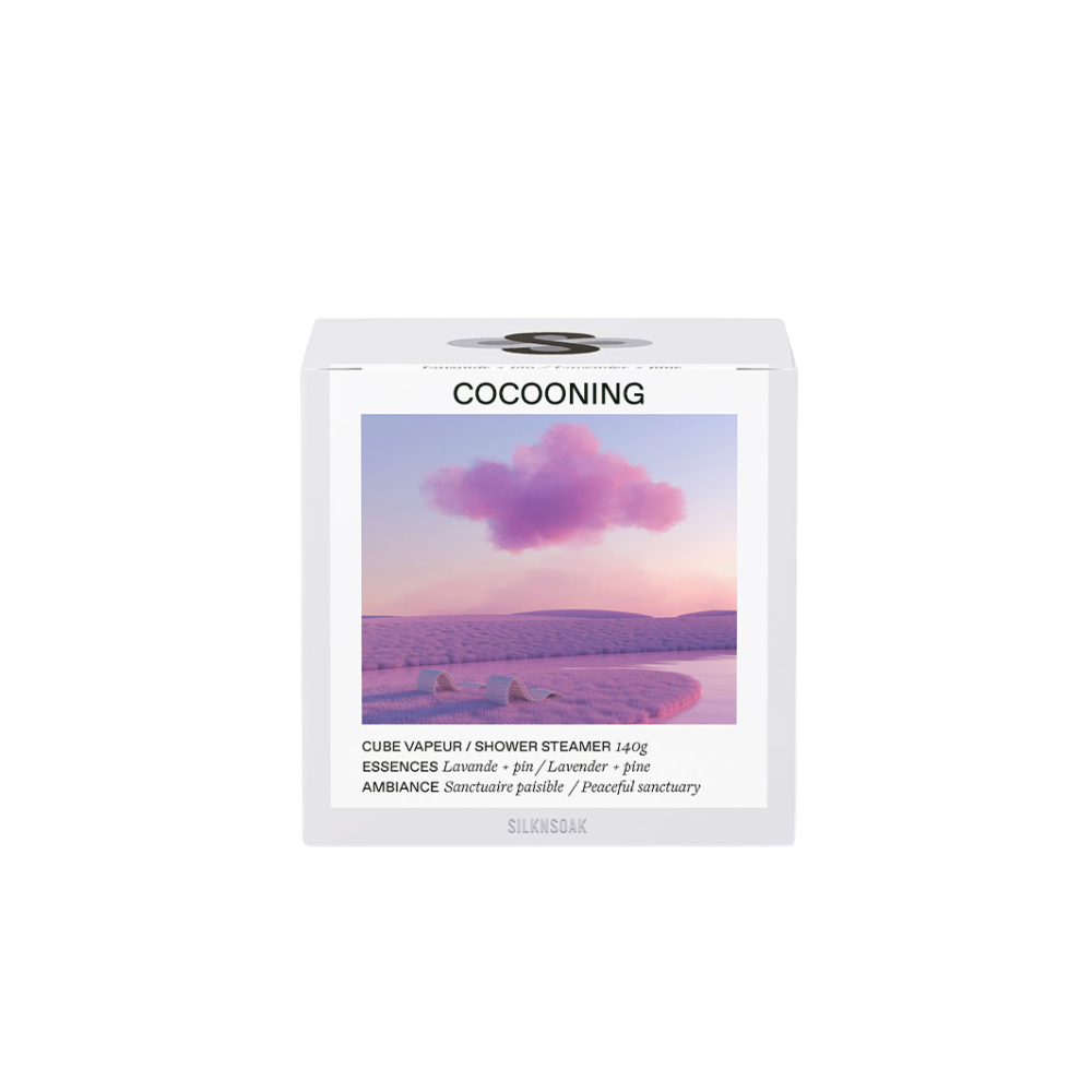 Cube vapeur pour la douche - Cocooning