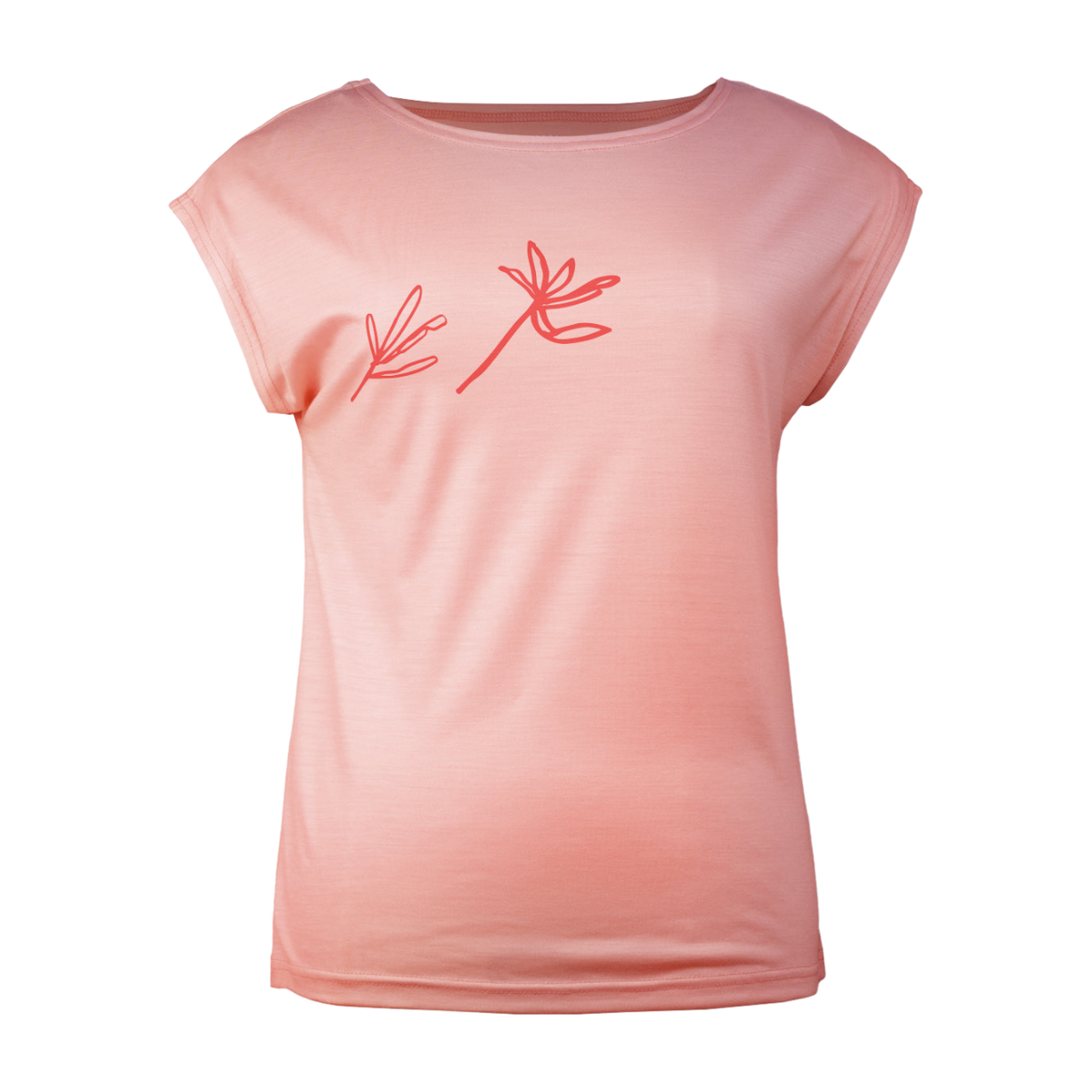 T-Shirt Mérinos Femme Pêche Ultra Léger - Asclepias - BONNETIER