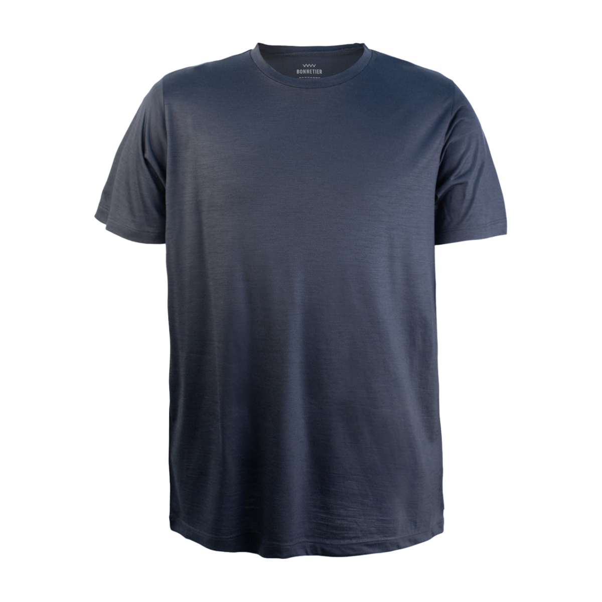 T-Shirt Mérinos Homme Charcoal Ultra Léger - BONNETIER