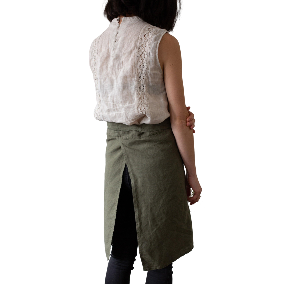 Demi-tablier - Vert fôret