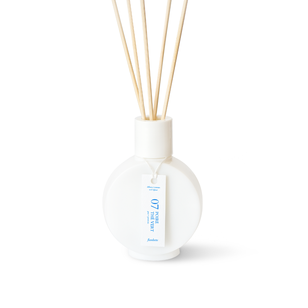 Diffuseur à roseaux - Poire + Thé Vert
