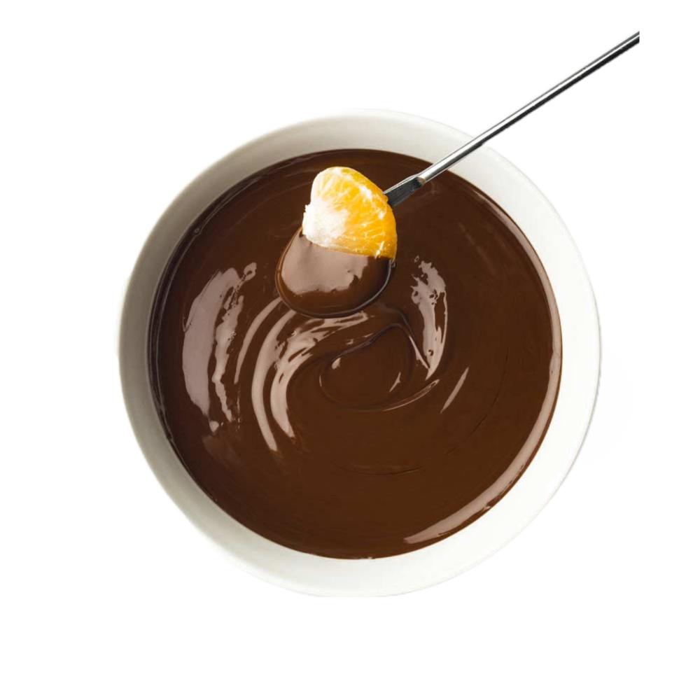 Fondue au chocolat noir