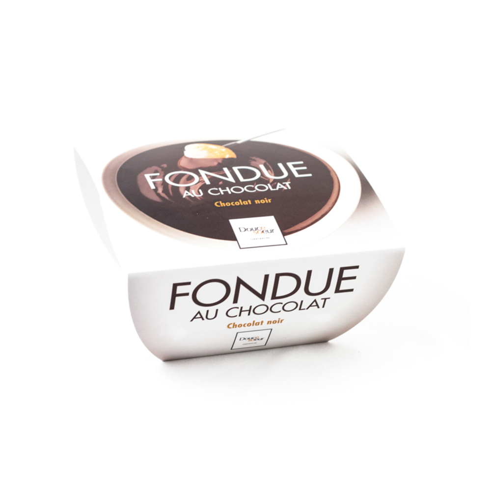 Fondue au chocolat noir