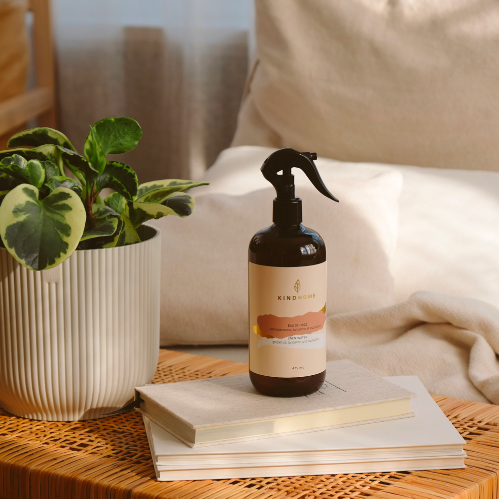 Eau de linge - Pamplemousse, tangerine et eucalyptus