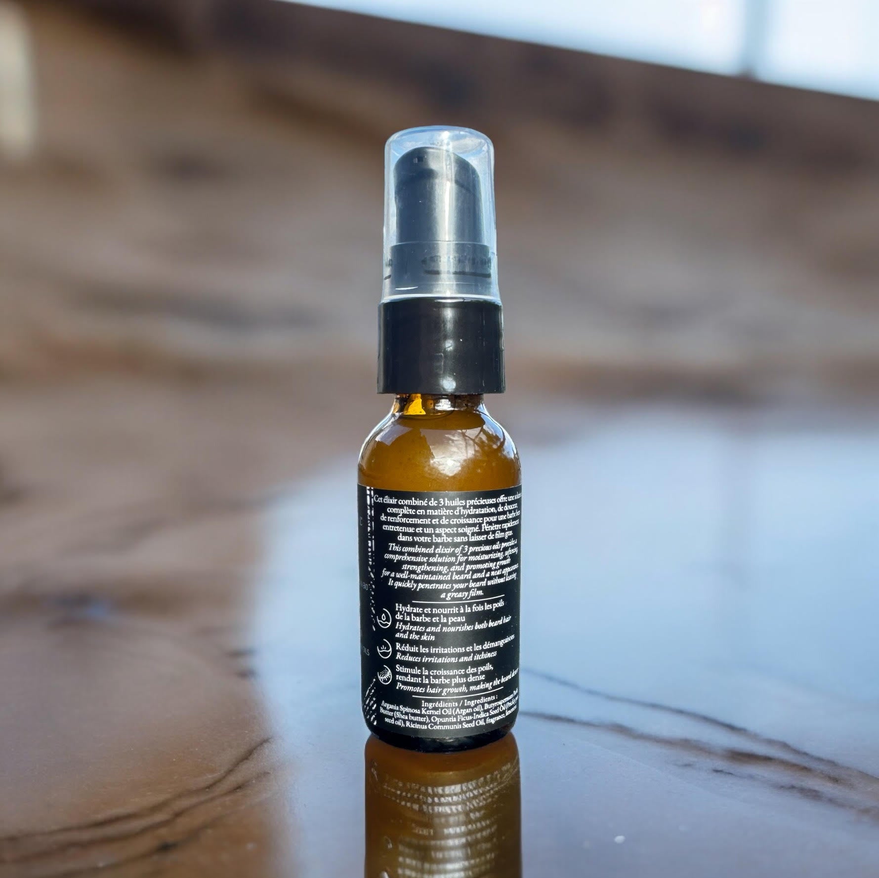 Elixir pour la barbe aux huile multiples