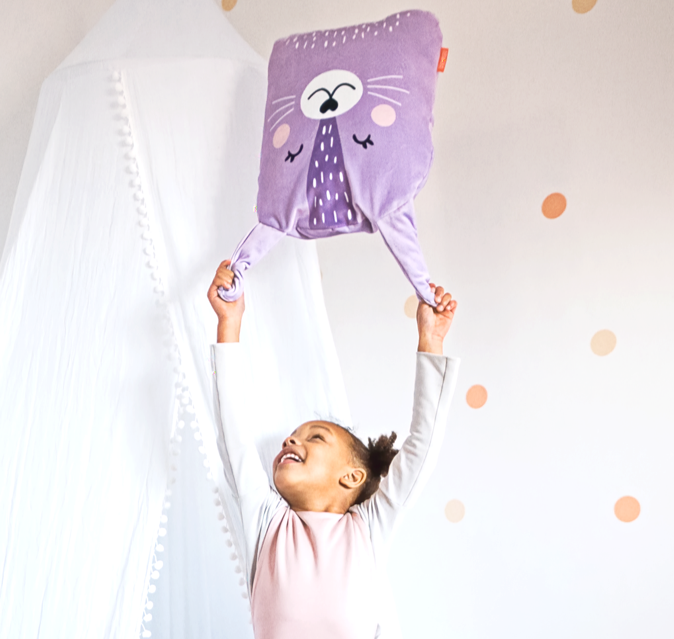 Ensemble Peluche Couverture 3 en 1- Lapin