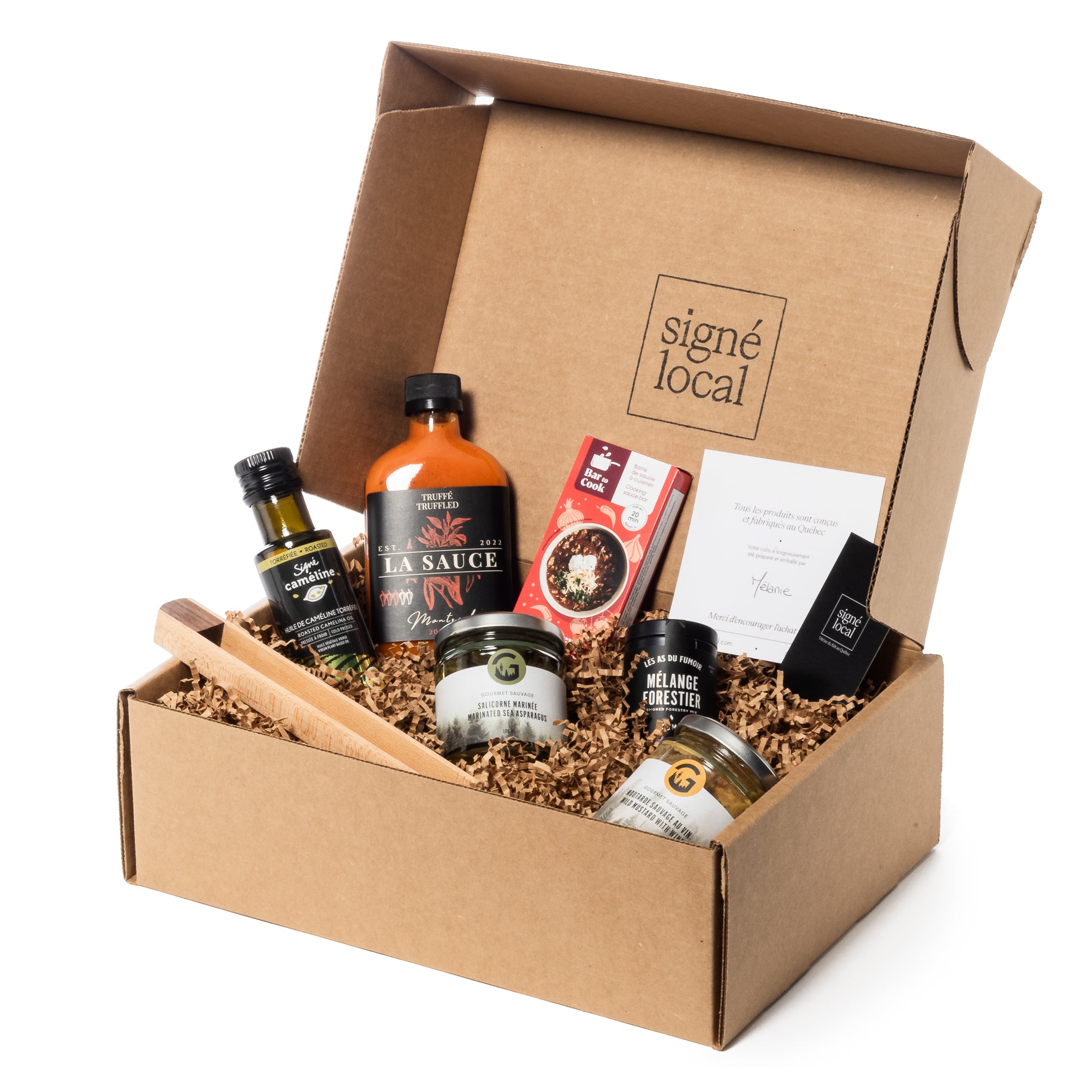 Ensemble cadeau le chef
