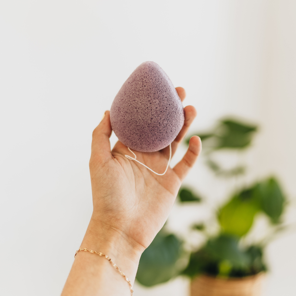 Éponge konjac pour le visage