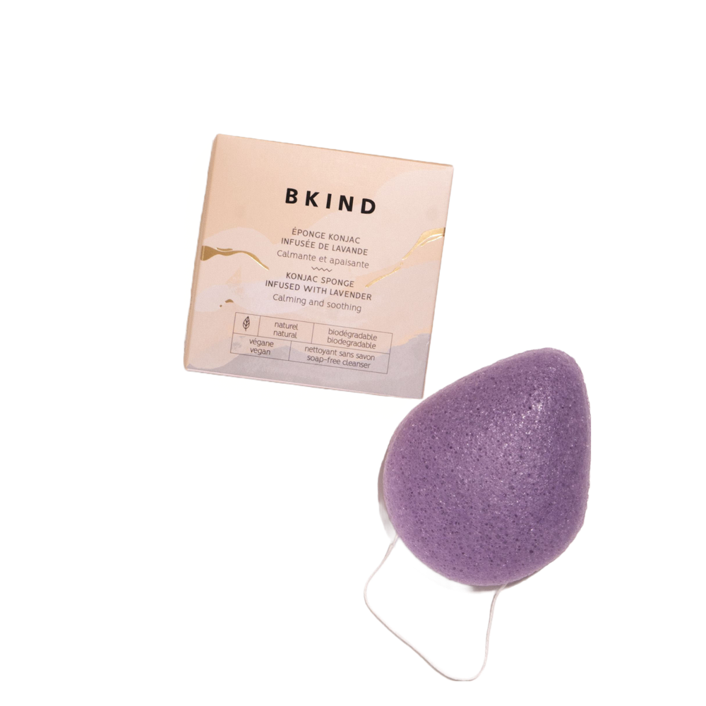 Éponge konjac pour le visage