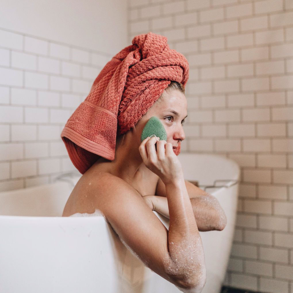 Éponge konjac pour le visage