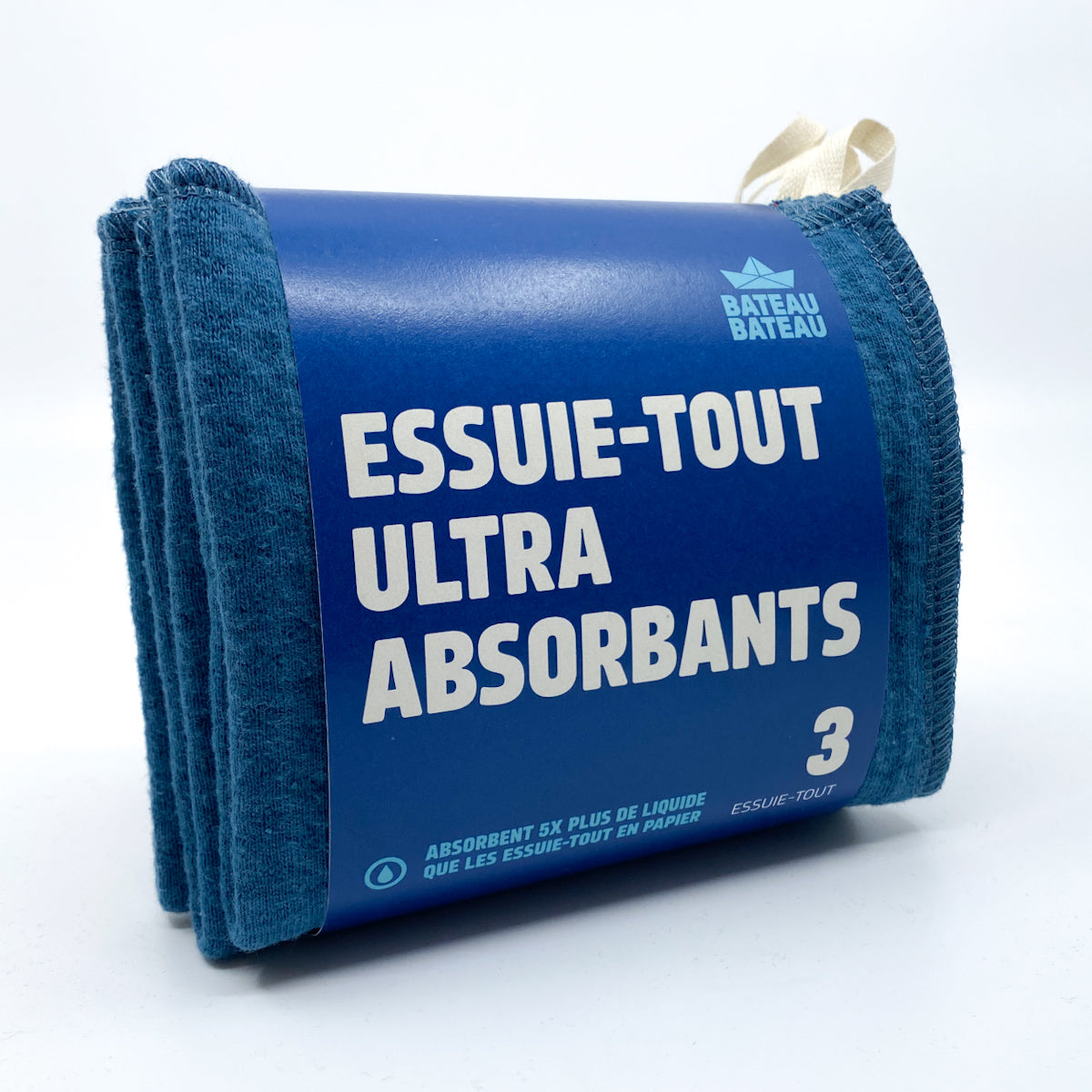 Essuie-tout lavables ultra absorbants - 3 unités