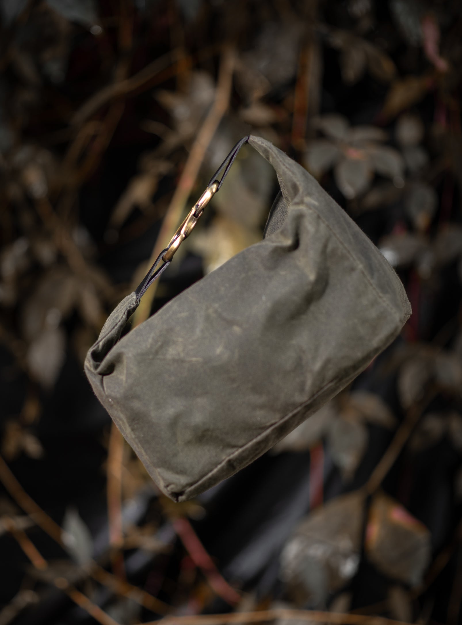 Étui de voyage en coton ciré modèle DES CARRIÈRES