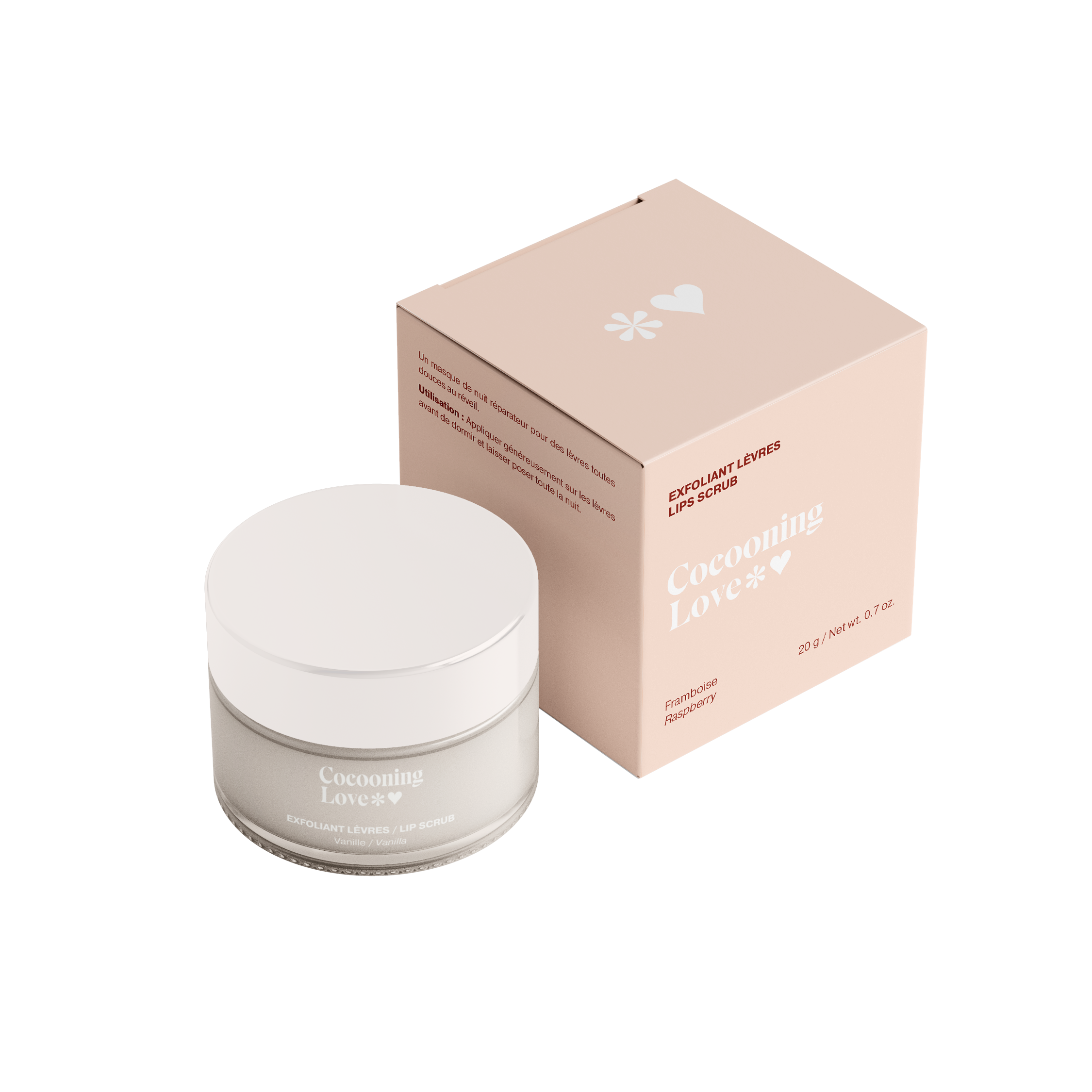 Exfoliant pour les lèvres - Framboise