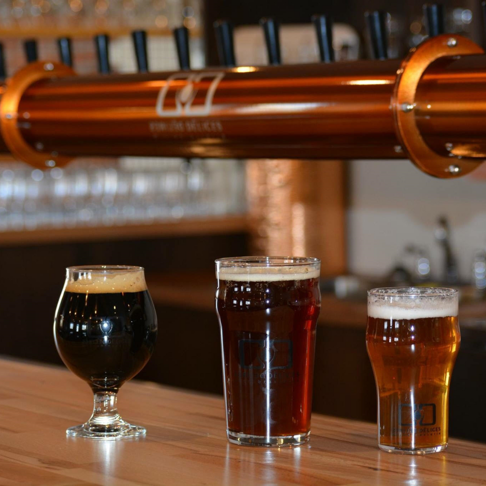 Beer tasting and sharing plate for 2 people - Delires and delights