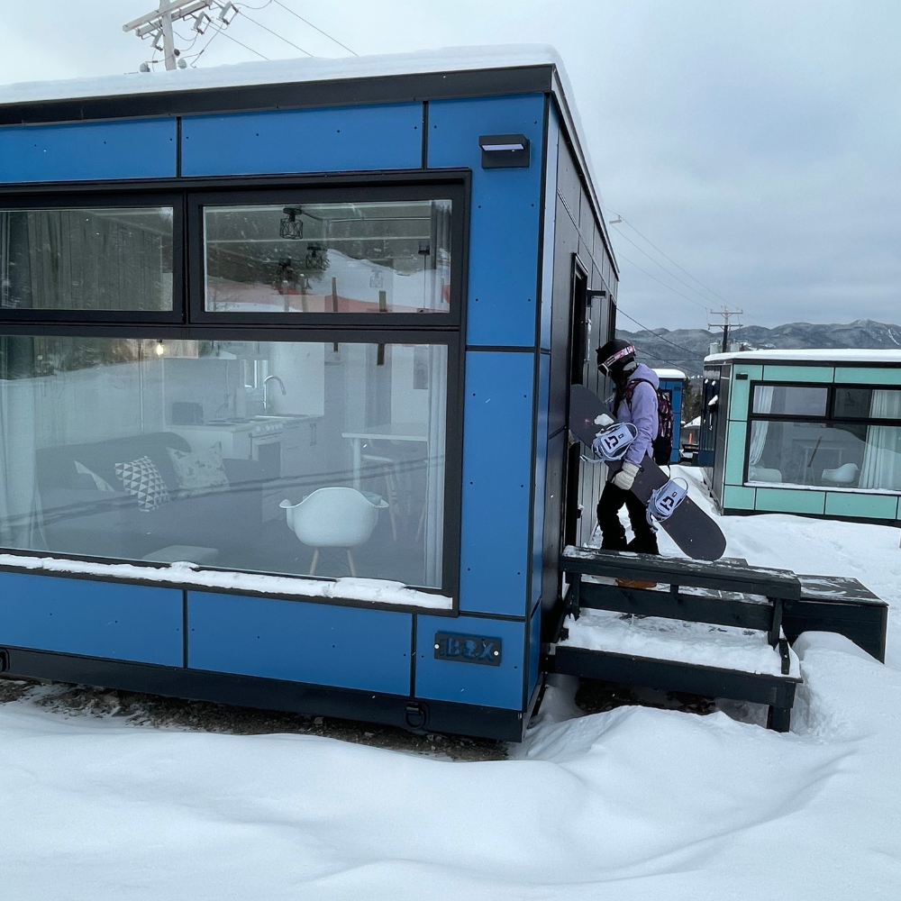 Two nights in a Coolbox at Valinouët for 1 to 4 people - Coolbox