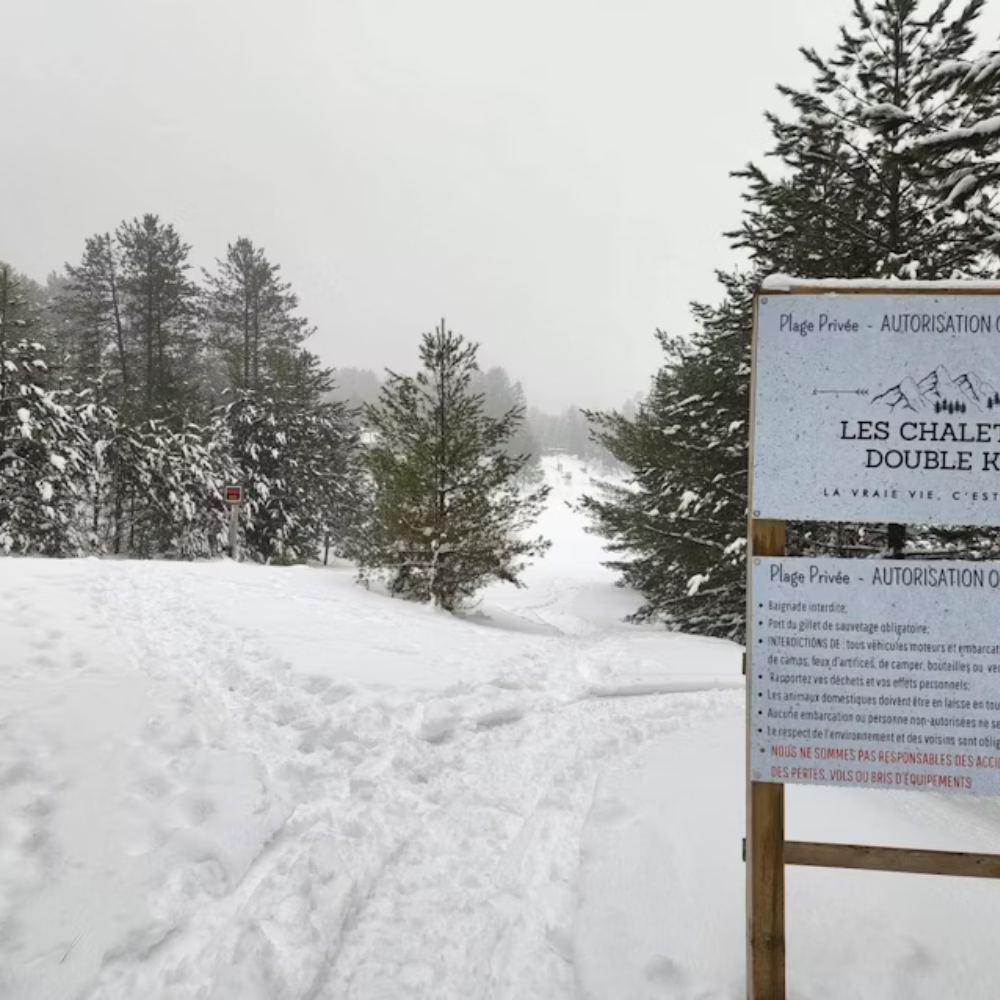 Stay in a chalet for 2 people - Les Chalets Double K