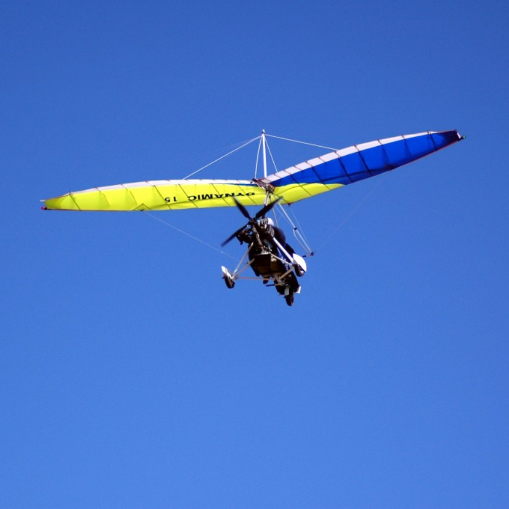 Motorized hang glider flight for 1 person - Rou-Air Aviation