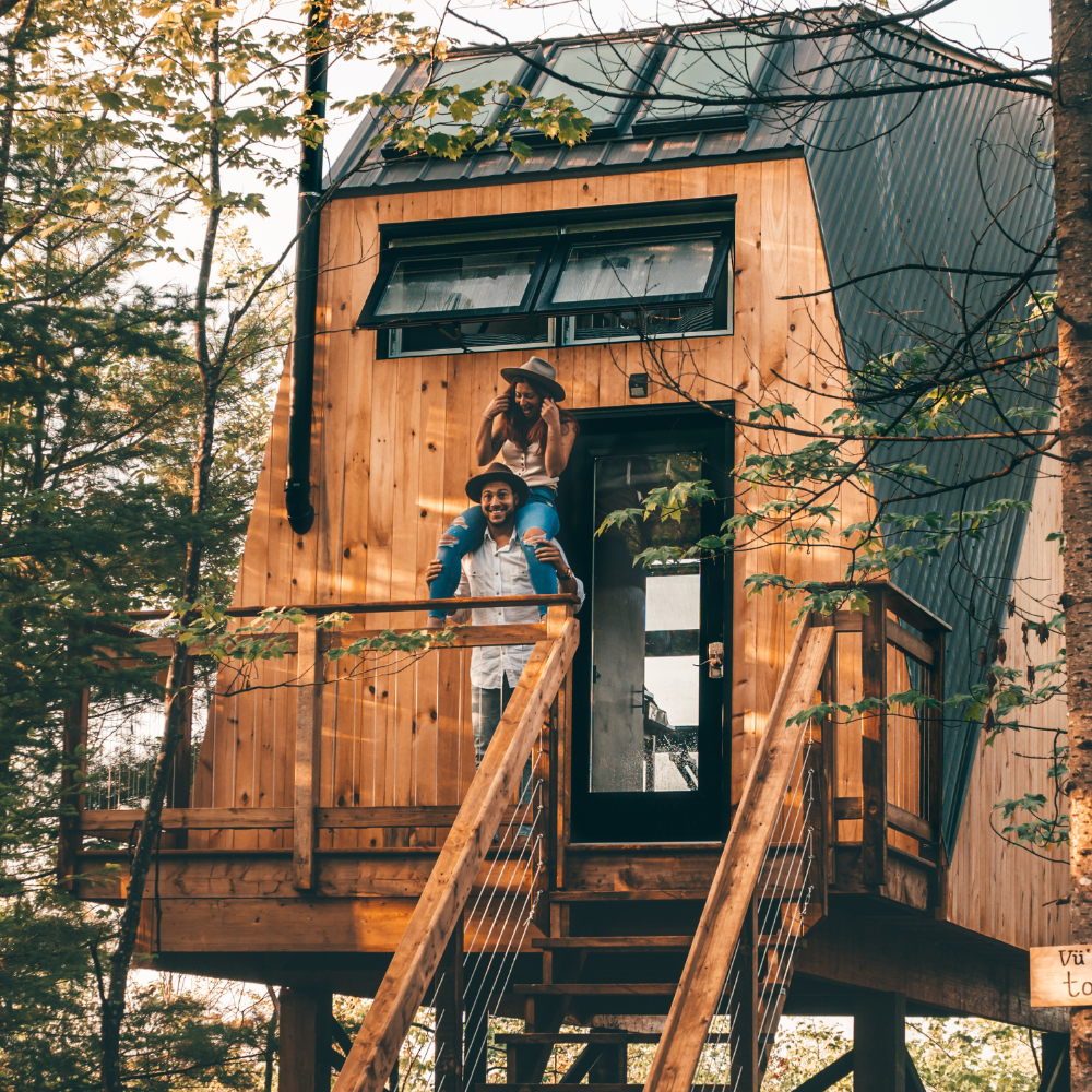 Un crédit pour un séjour dans une cabine pour 2 personnes - Laö Cabines