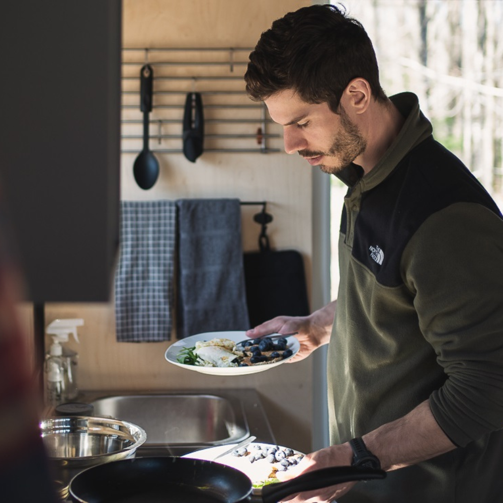 Un crédit pour un séjour dans une cabine pour 2 personnes - Laö Cabines