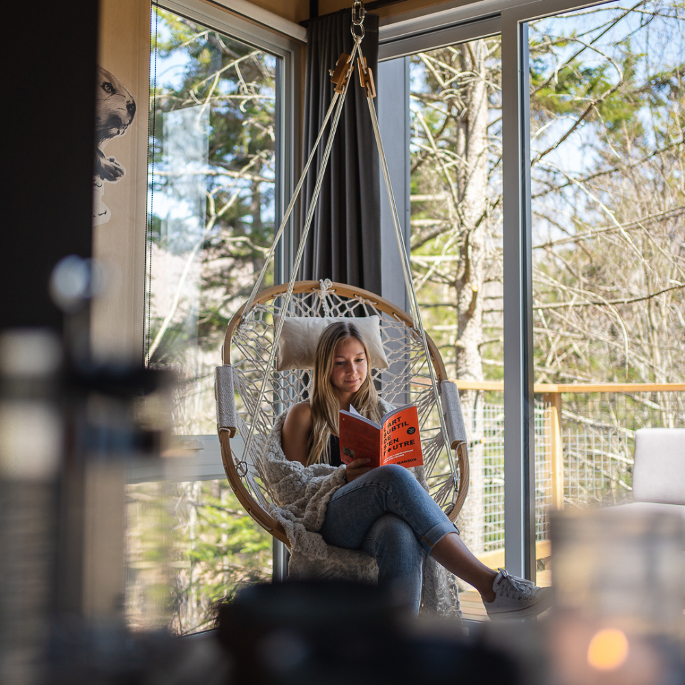A credit for a stay in a cabin for 2 people - Laö Cabines