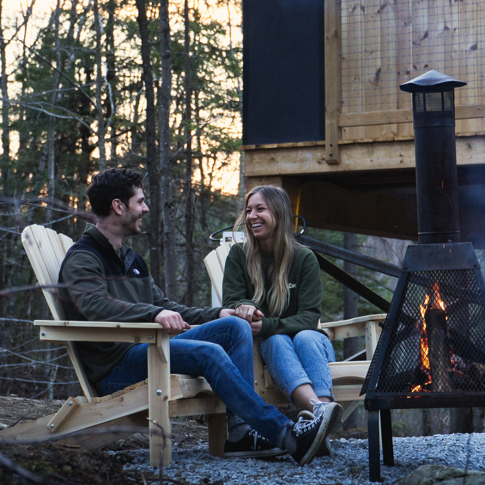 A credit for a stay in a cabin for 2 people - Laö Cabines