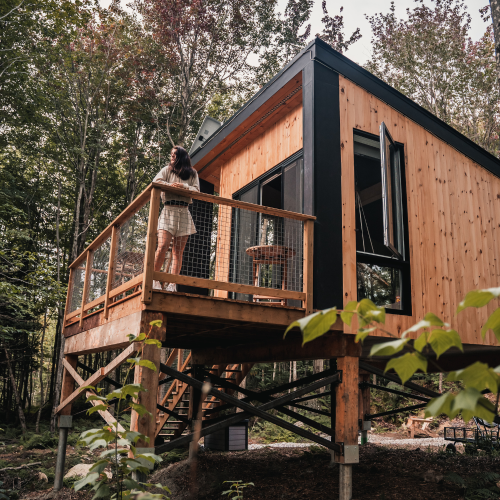 A credit for a stay in a cabin for 2 people - Laö Cabines