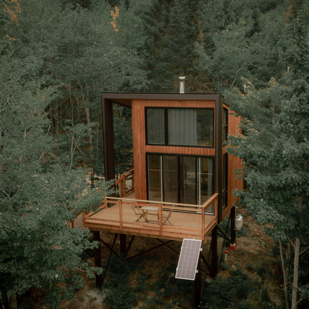 Un crédit pour un séjour dans une cabine pour 2 personnes - Laö Cabines