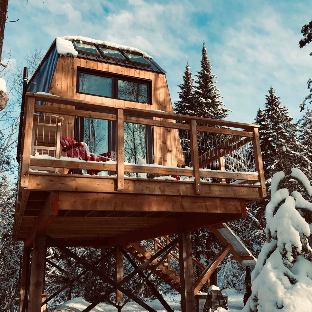 A credit for a stay in a cabin for 2 people - Laö Cabines
