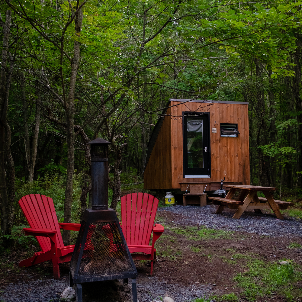 A credit for a stay in a cabin for 2 people - Laö Cabines