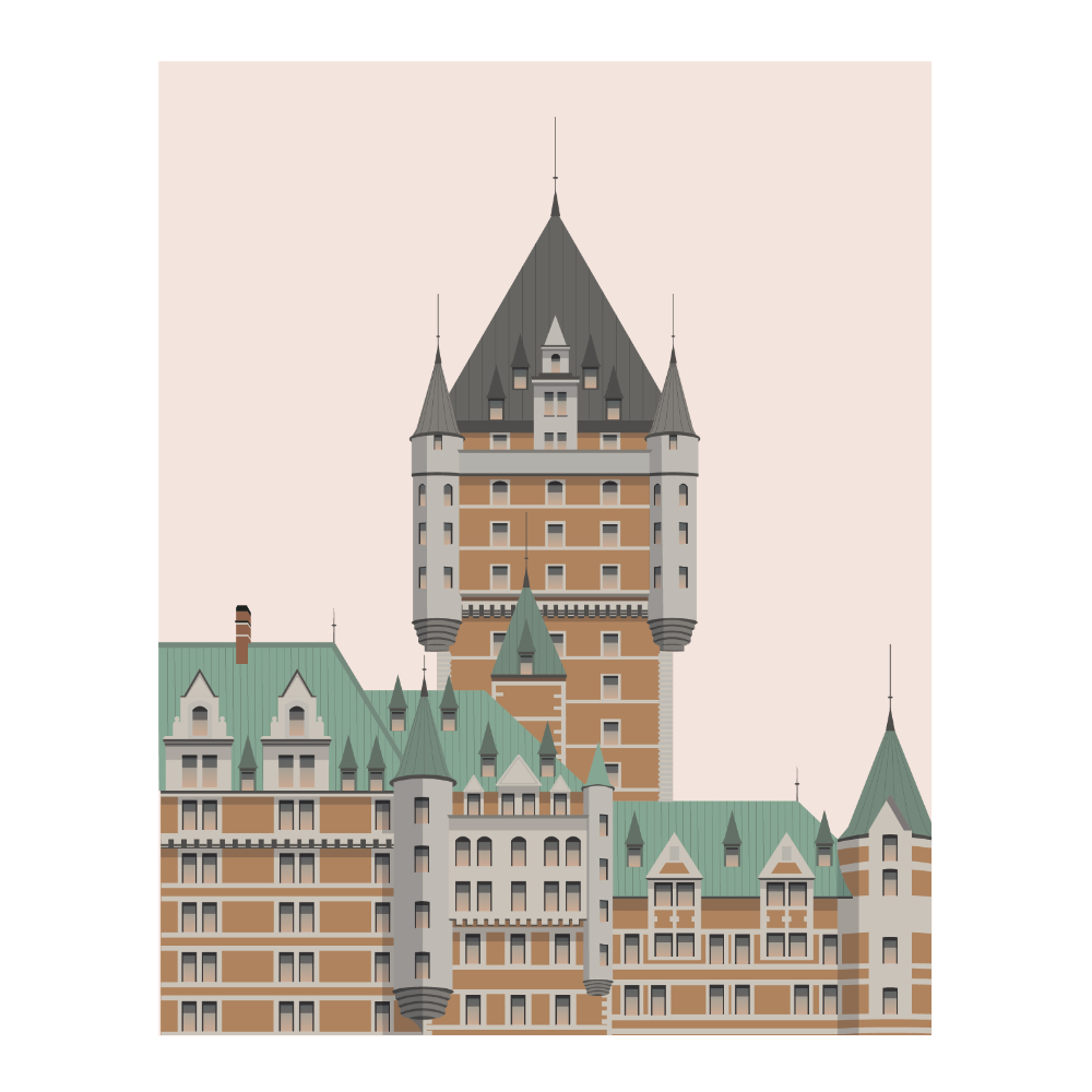 Affiche - Château Frontenac