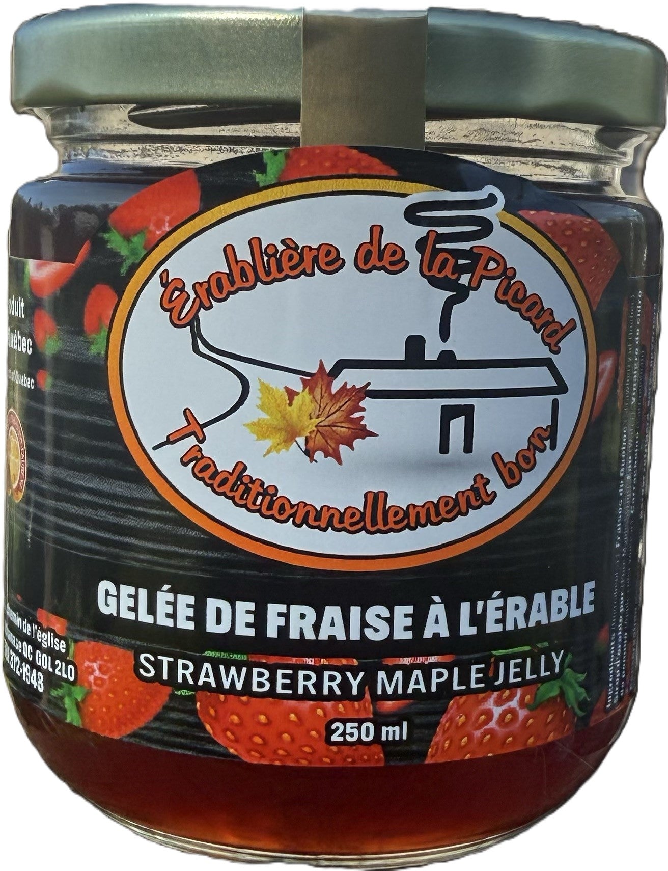 Gelée de fraise et érable