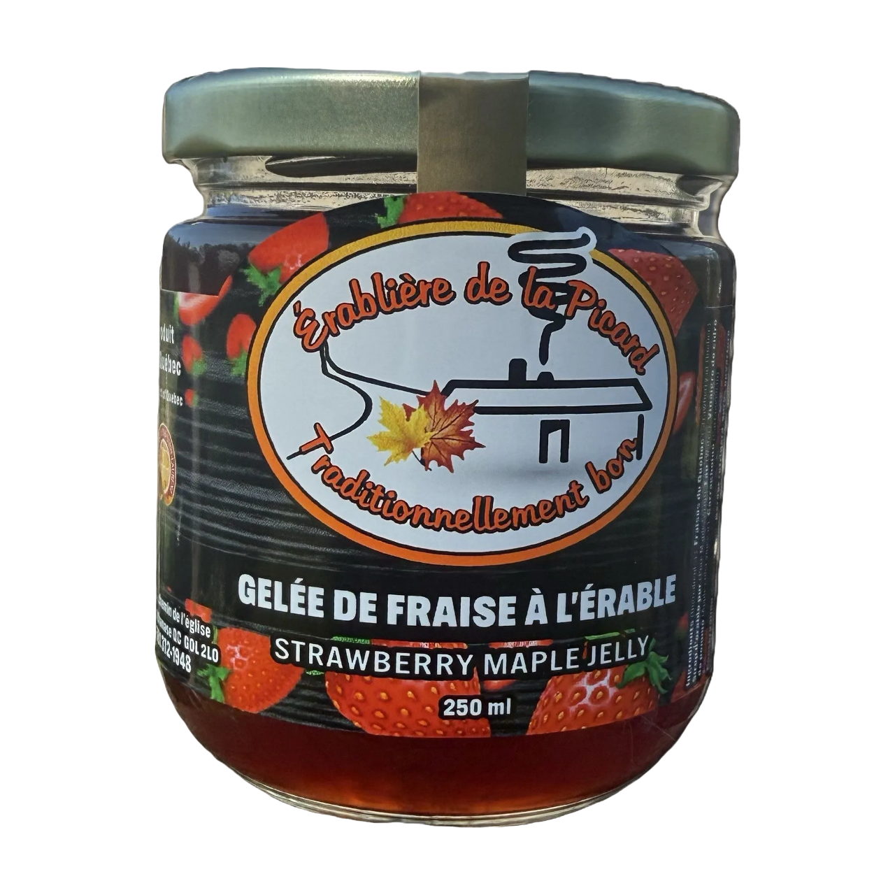 Gelée de fraise et érable