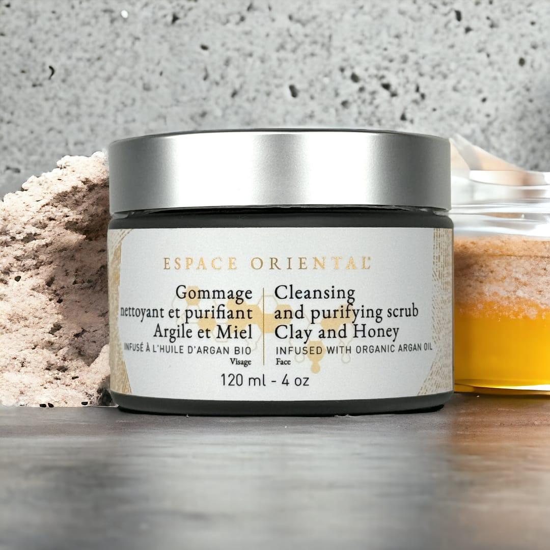 Gommage nettoyant et purifiant Argile et Miel