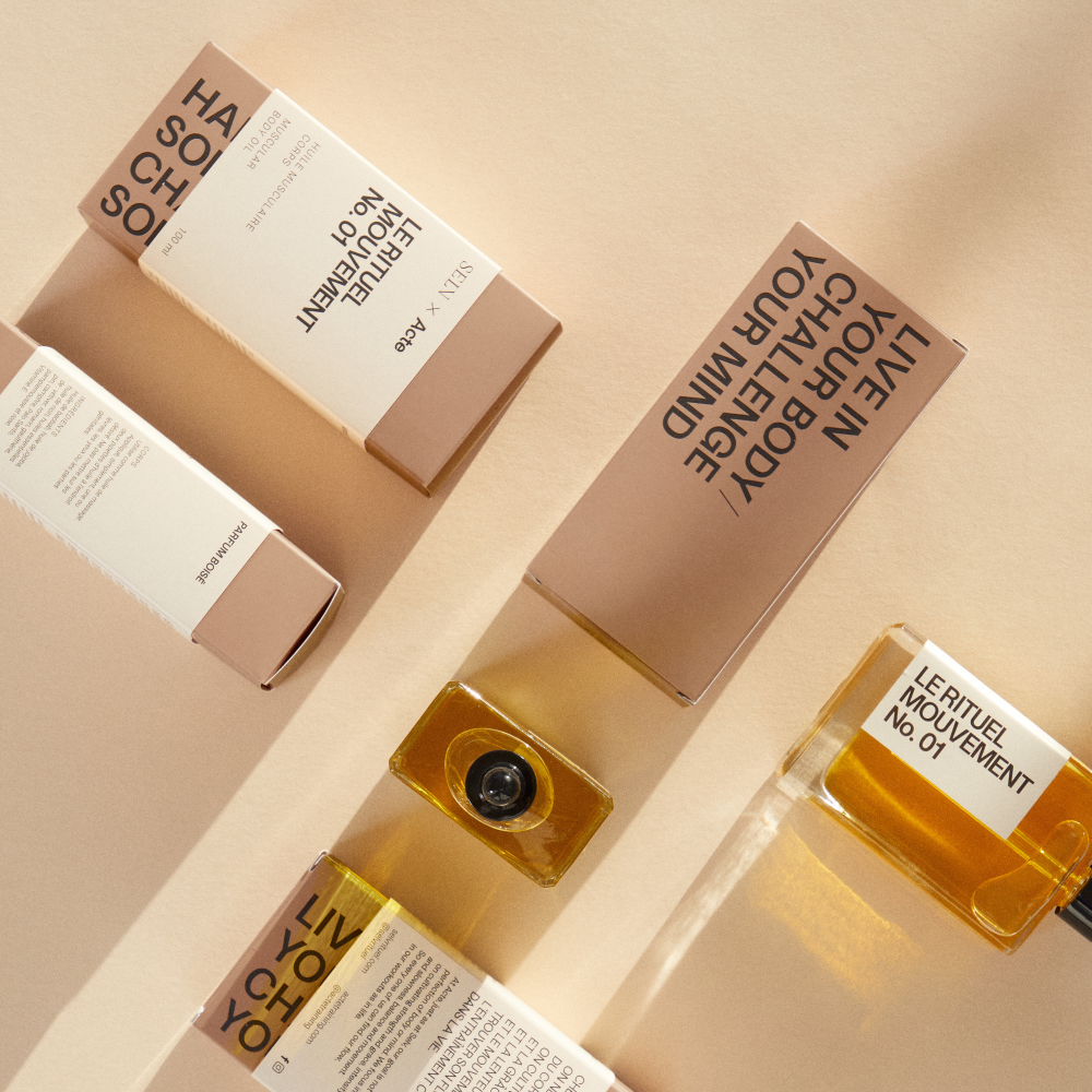 Huile de massage musculaire