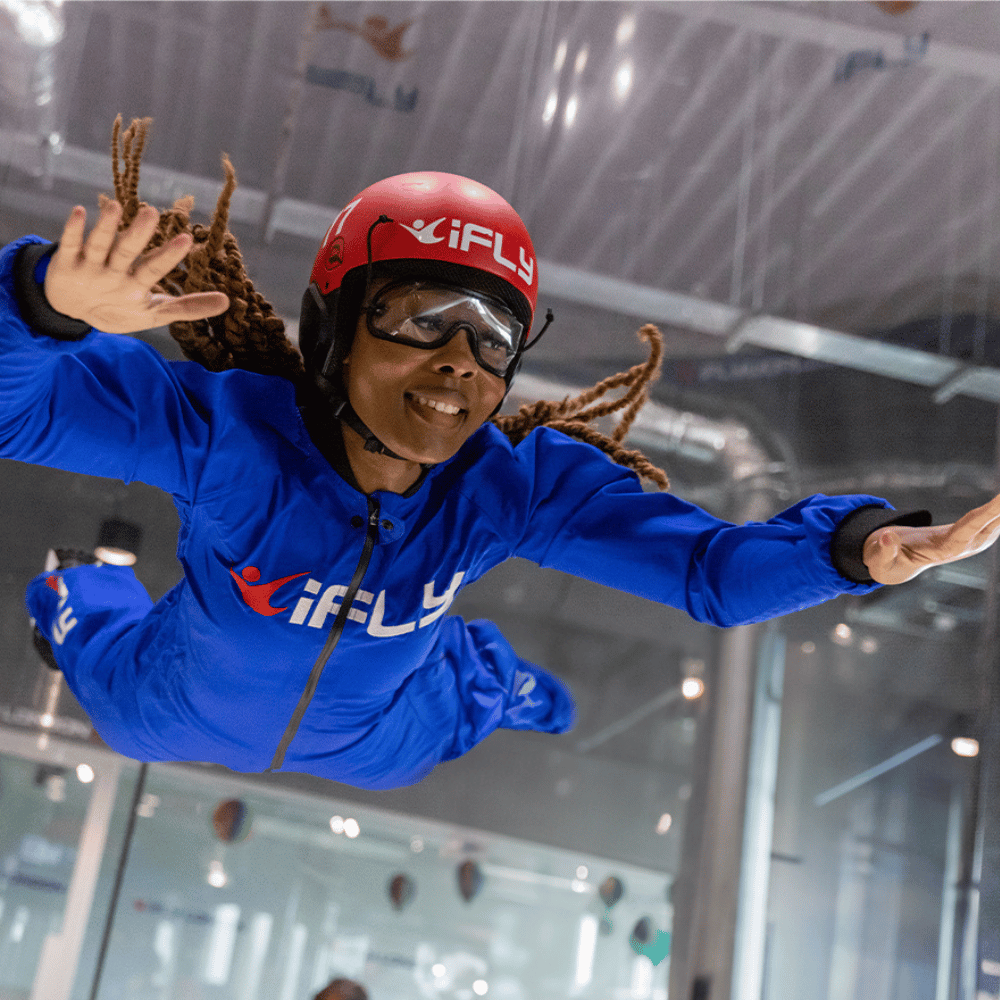Indoor Freefall Experience for 2 People, 2 Introductory Flights Each - iFLY Montreal