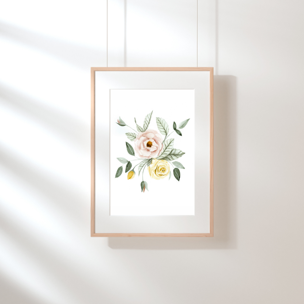 Illustration - Duo fleurs