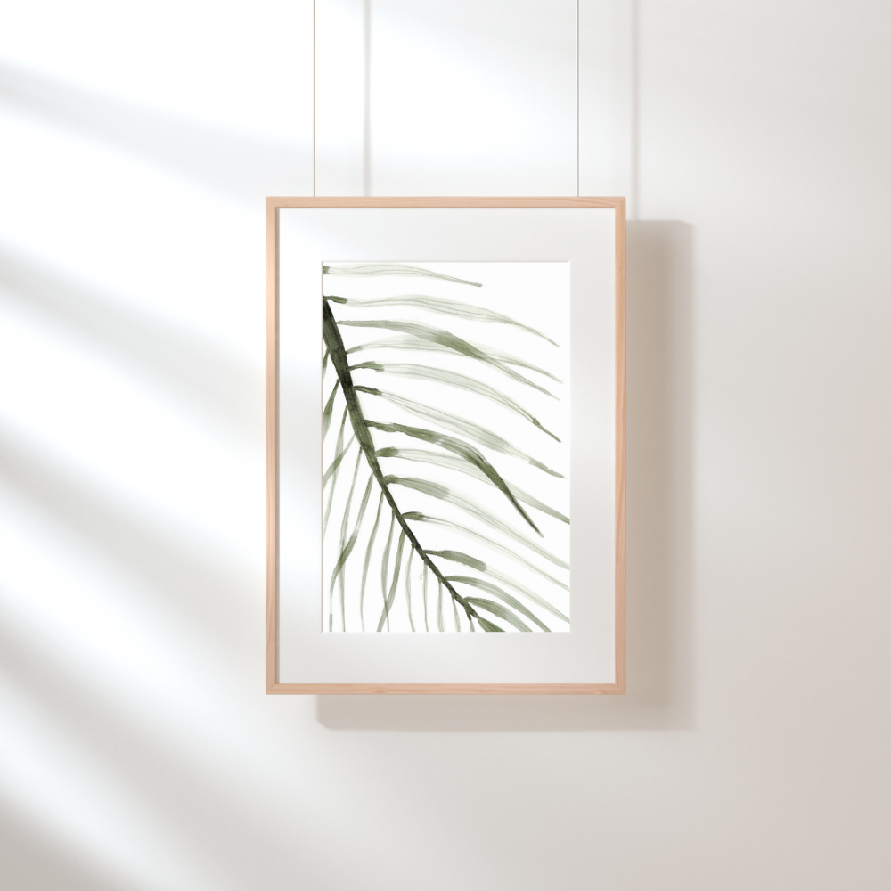 Illustration - Feuille palmier