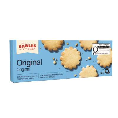 Boîte de 12 Sablés - Pur beurre original