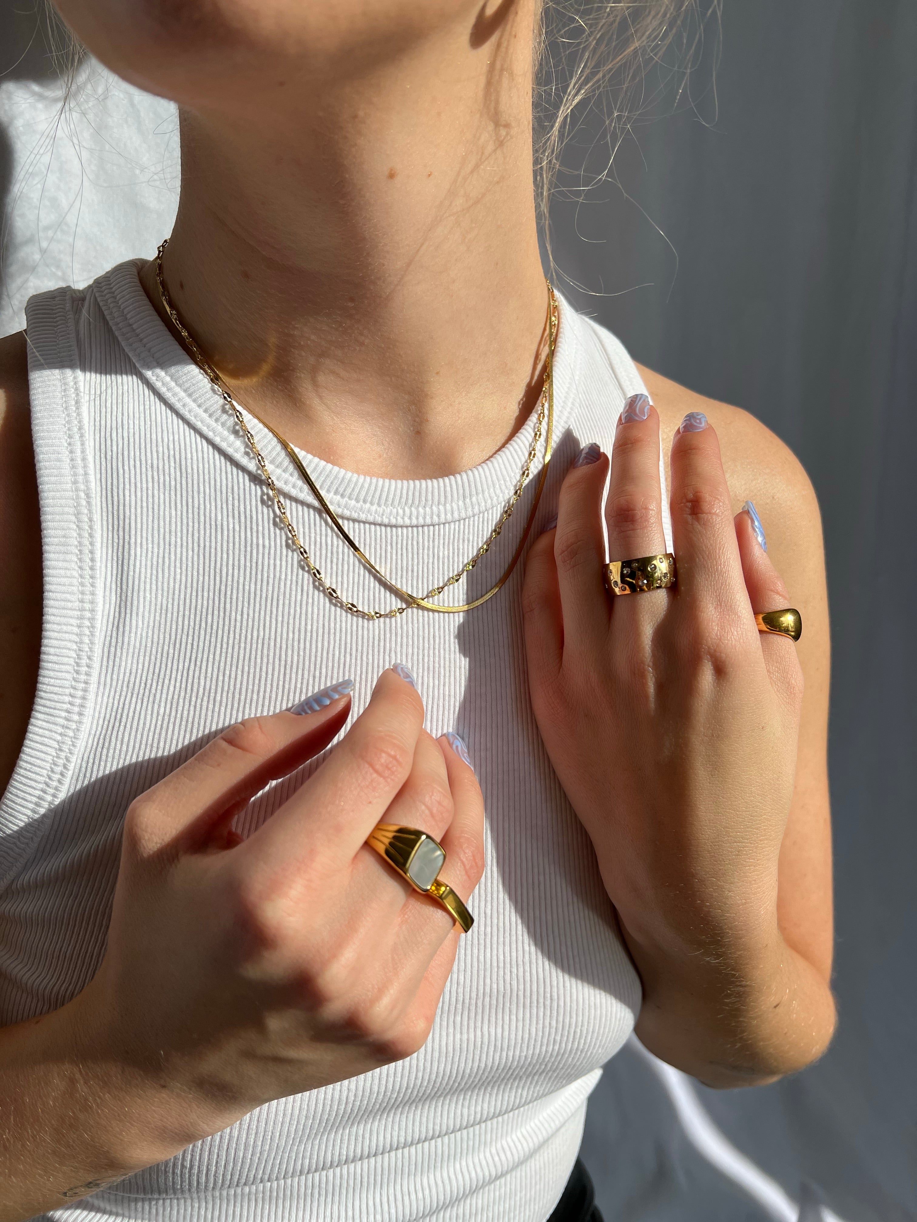 Collier Dainty Snake