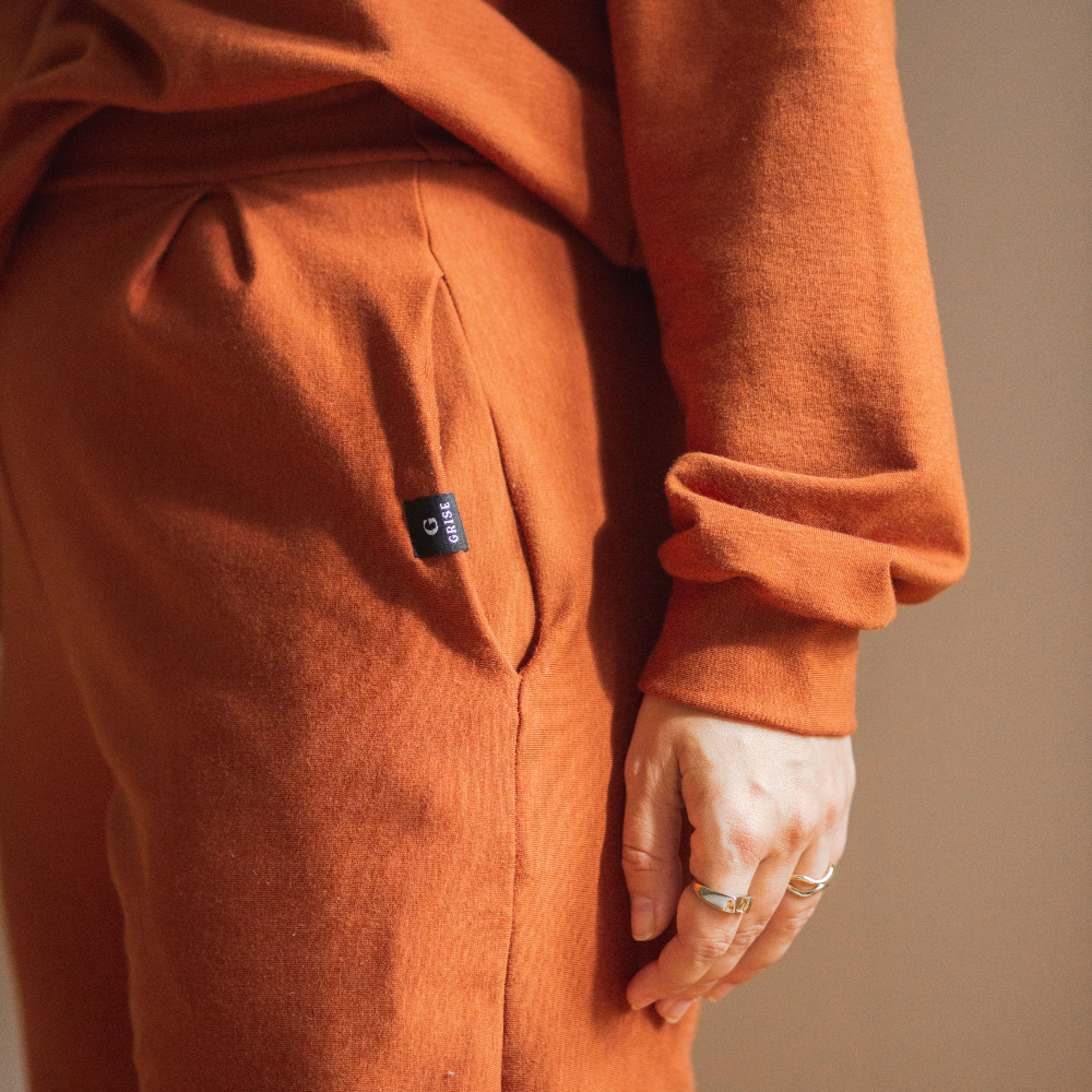 Jogger en Fleece - Gingembre