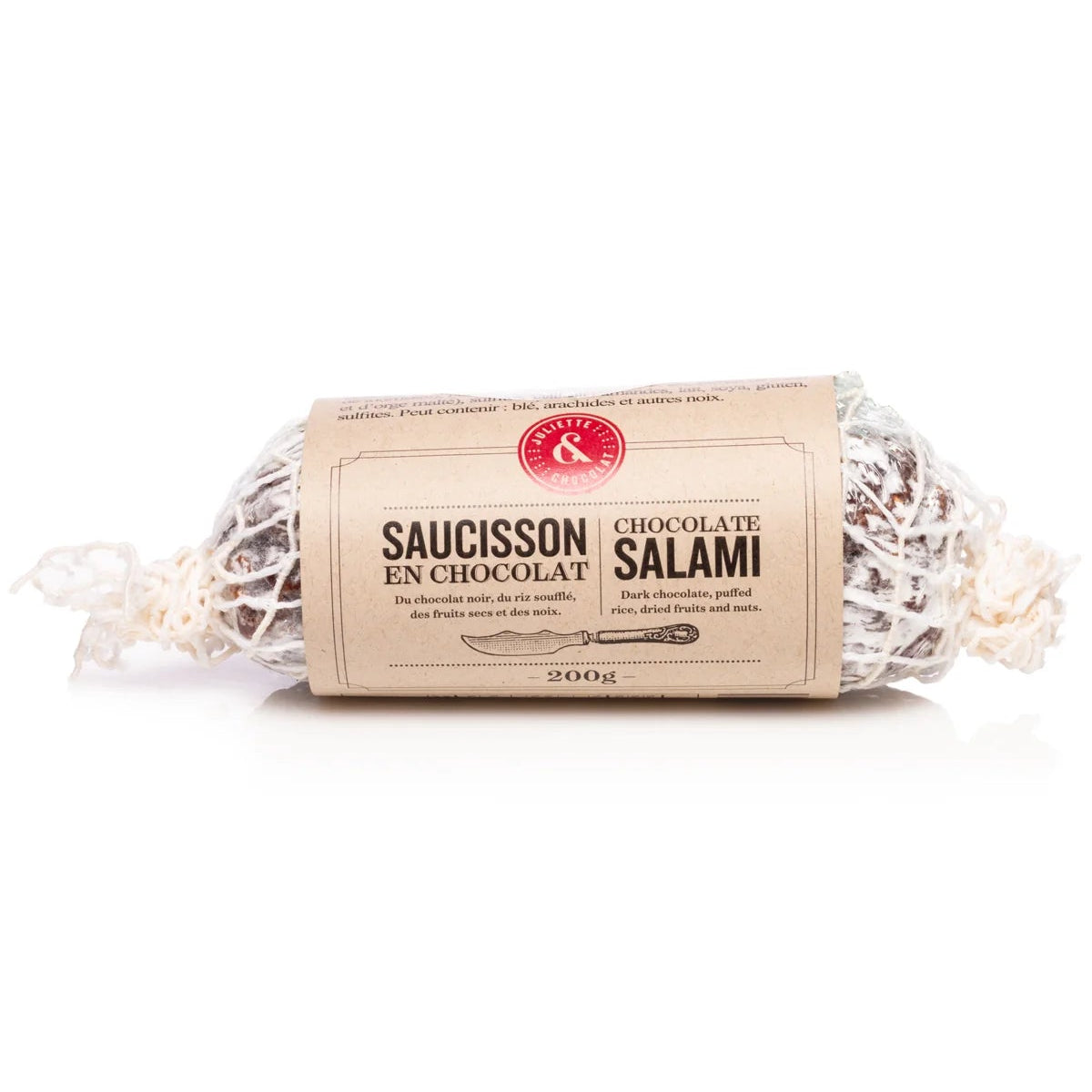 Saucisson en chocolat
