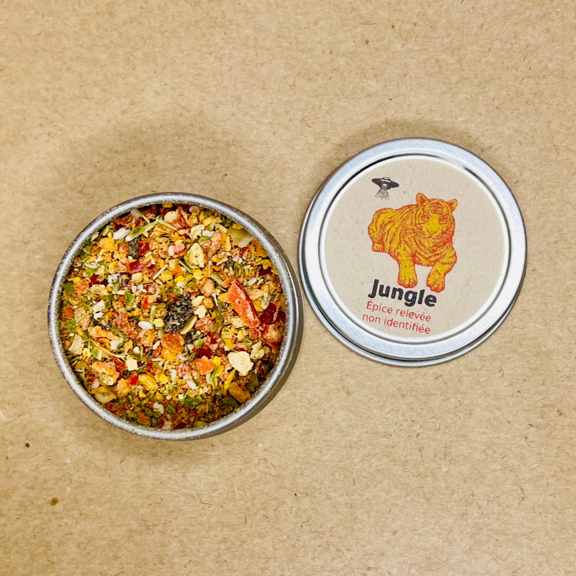 Jungle - épice relevée non identifiée - Vegan