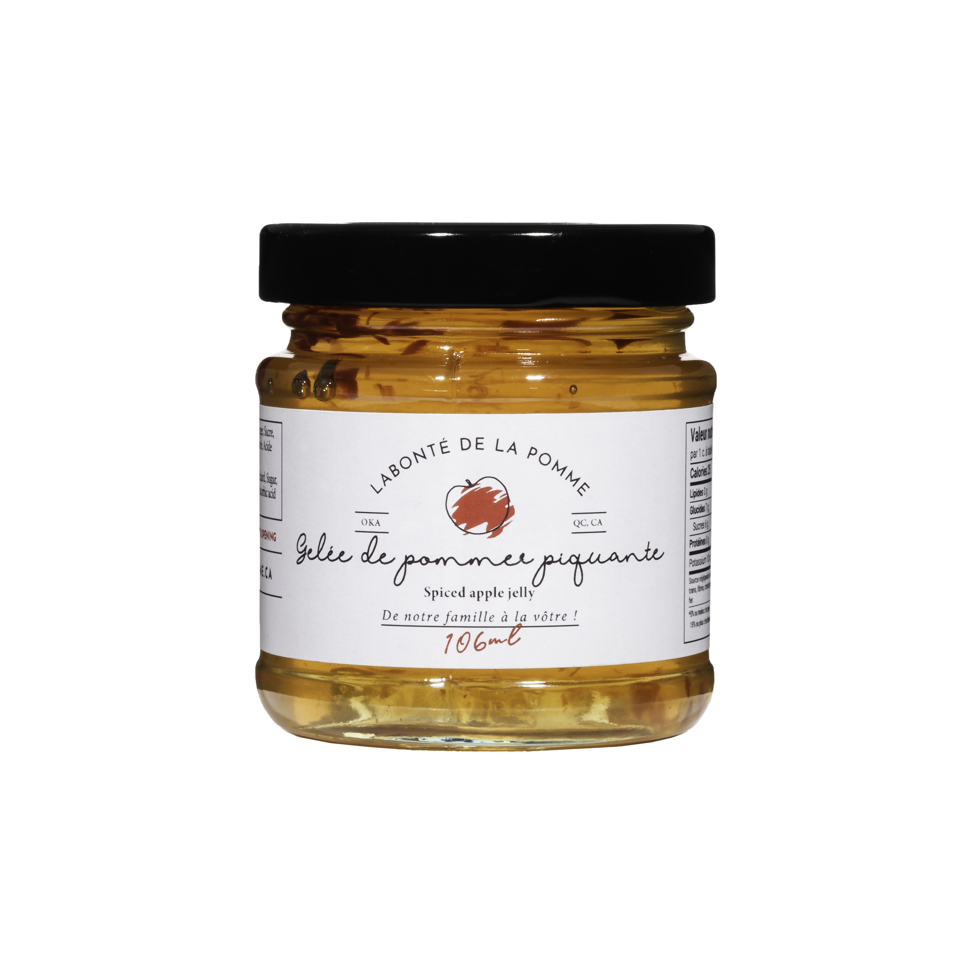 Gelée de pommes piquante