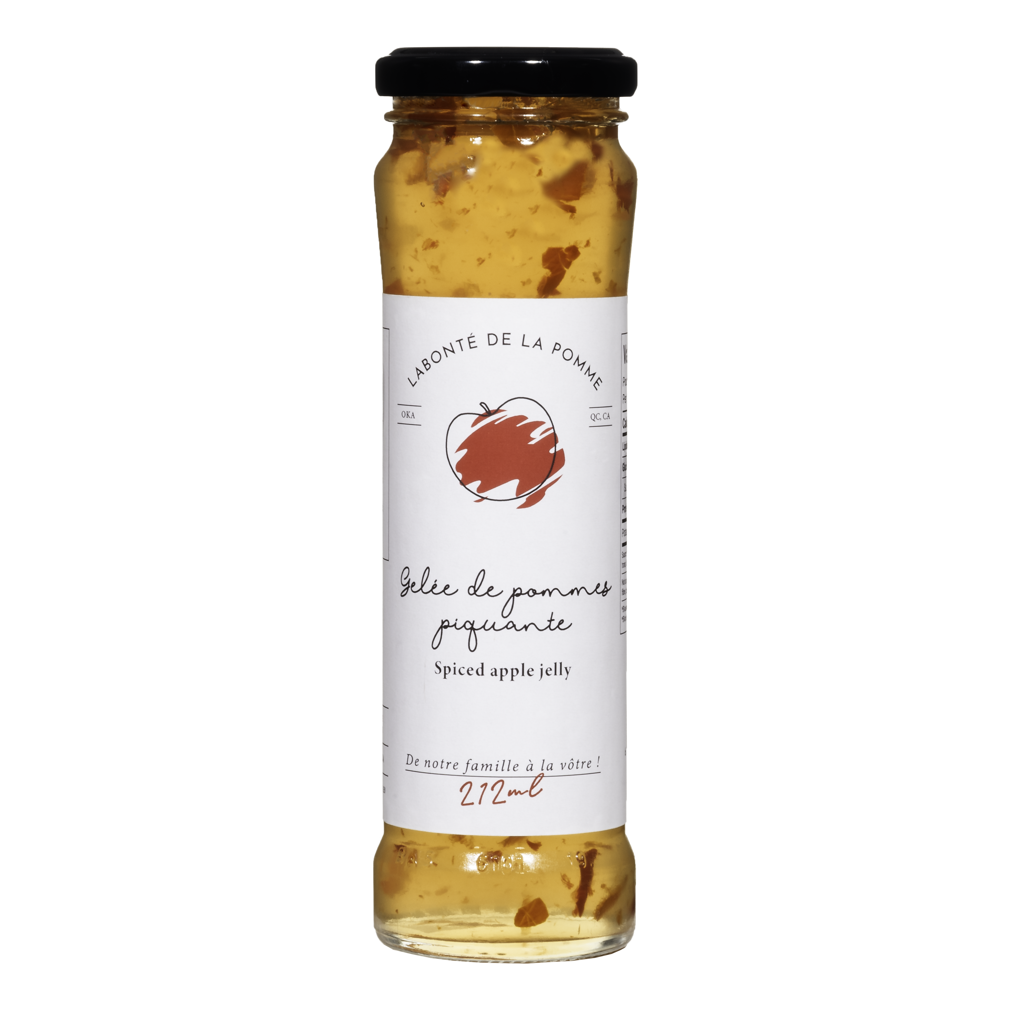 Gelée de pommes piquante