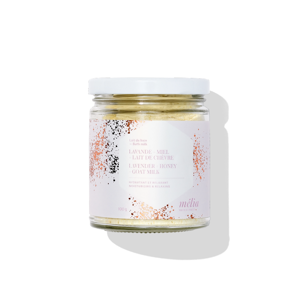 Lait nourrissant pour le bain - Lavande + Miel + Lait de chèvre