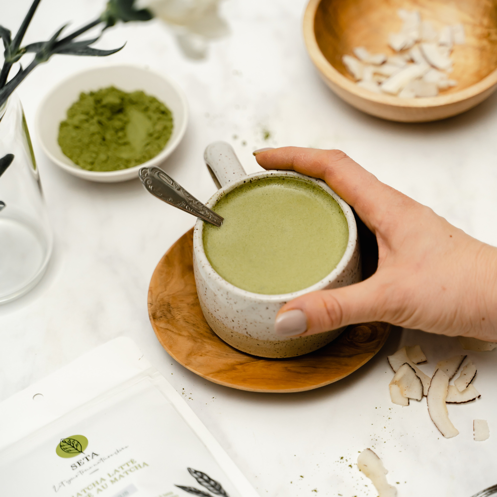 Latté au Matcha