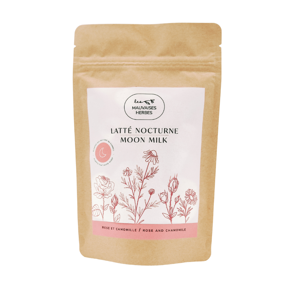 Latté nocturne rose - Rose et Camomille (ancien 48g)