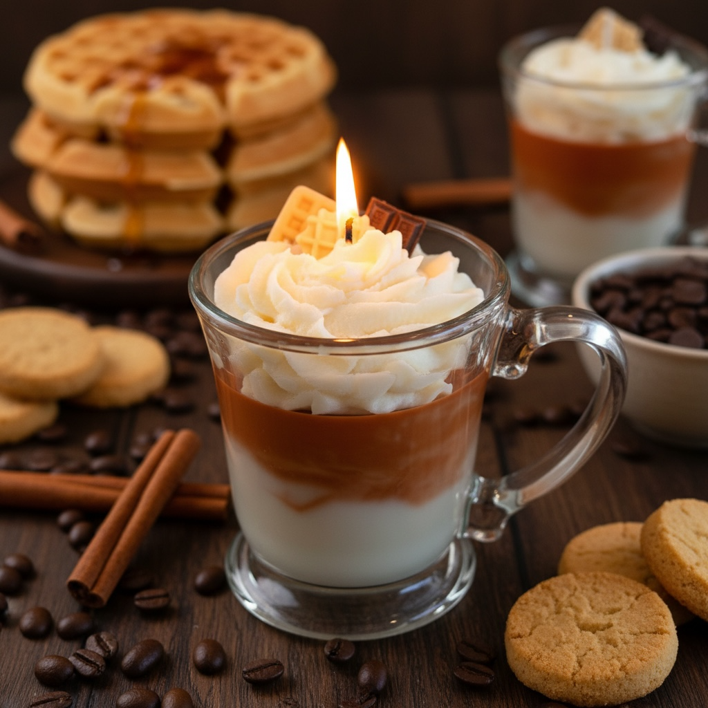Latté au caramel