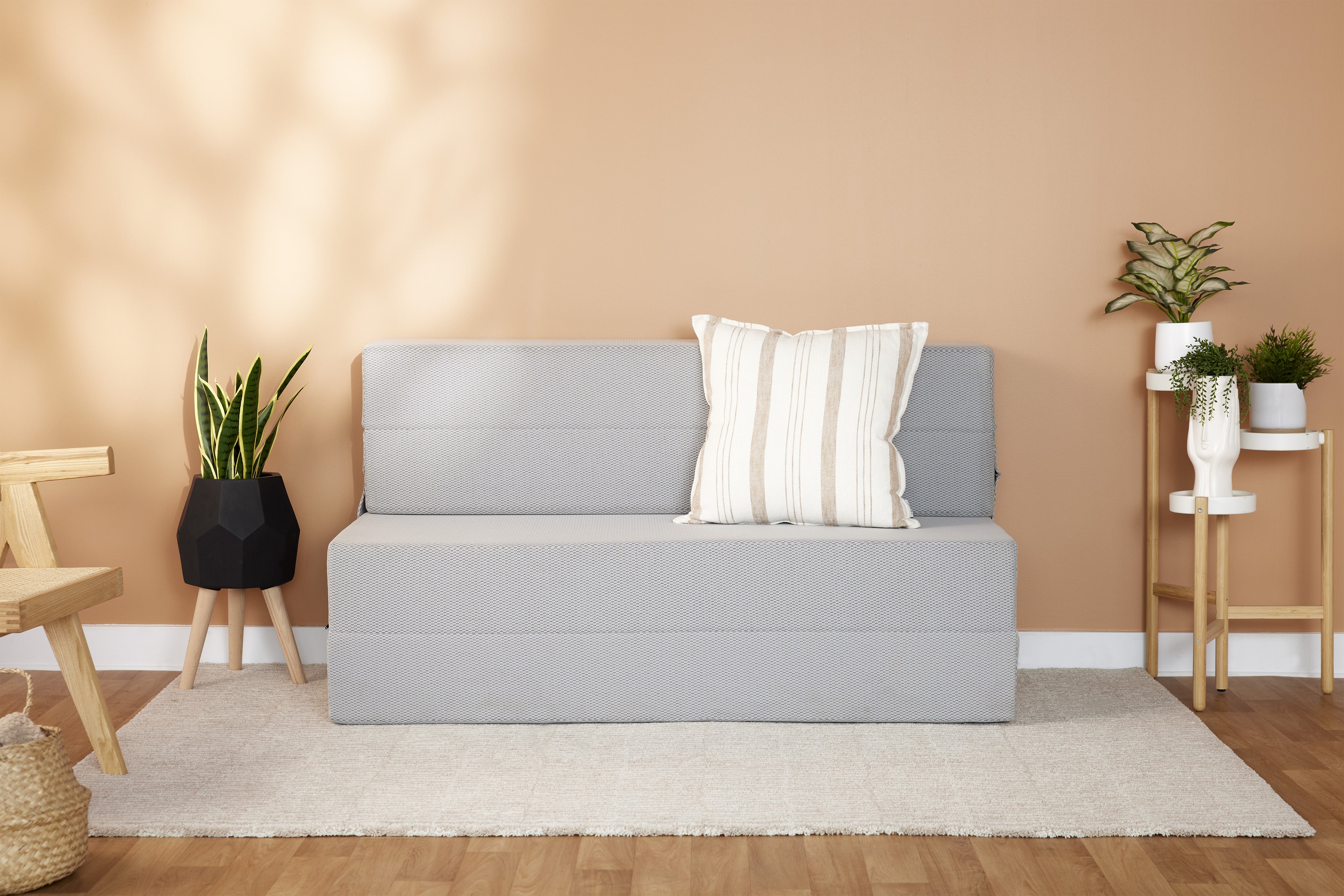 Le Polycouch - Matelas Pliable en Mousse Mémoire & Divan