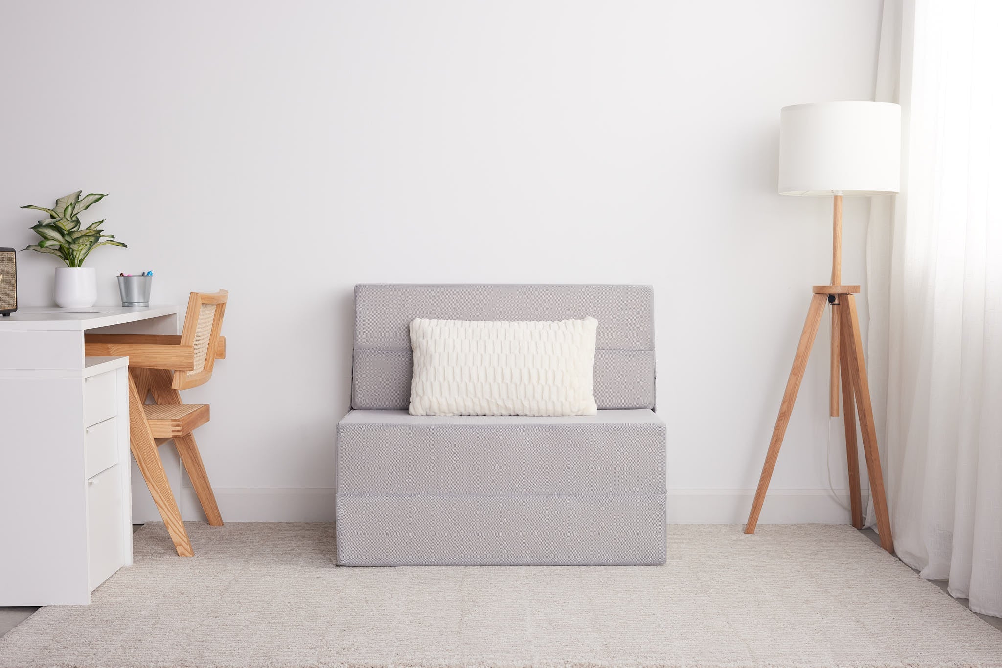 Le Polycouch - Matelas Pliable en Mousse Mémoire & Divan